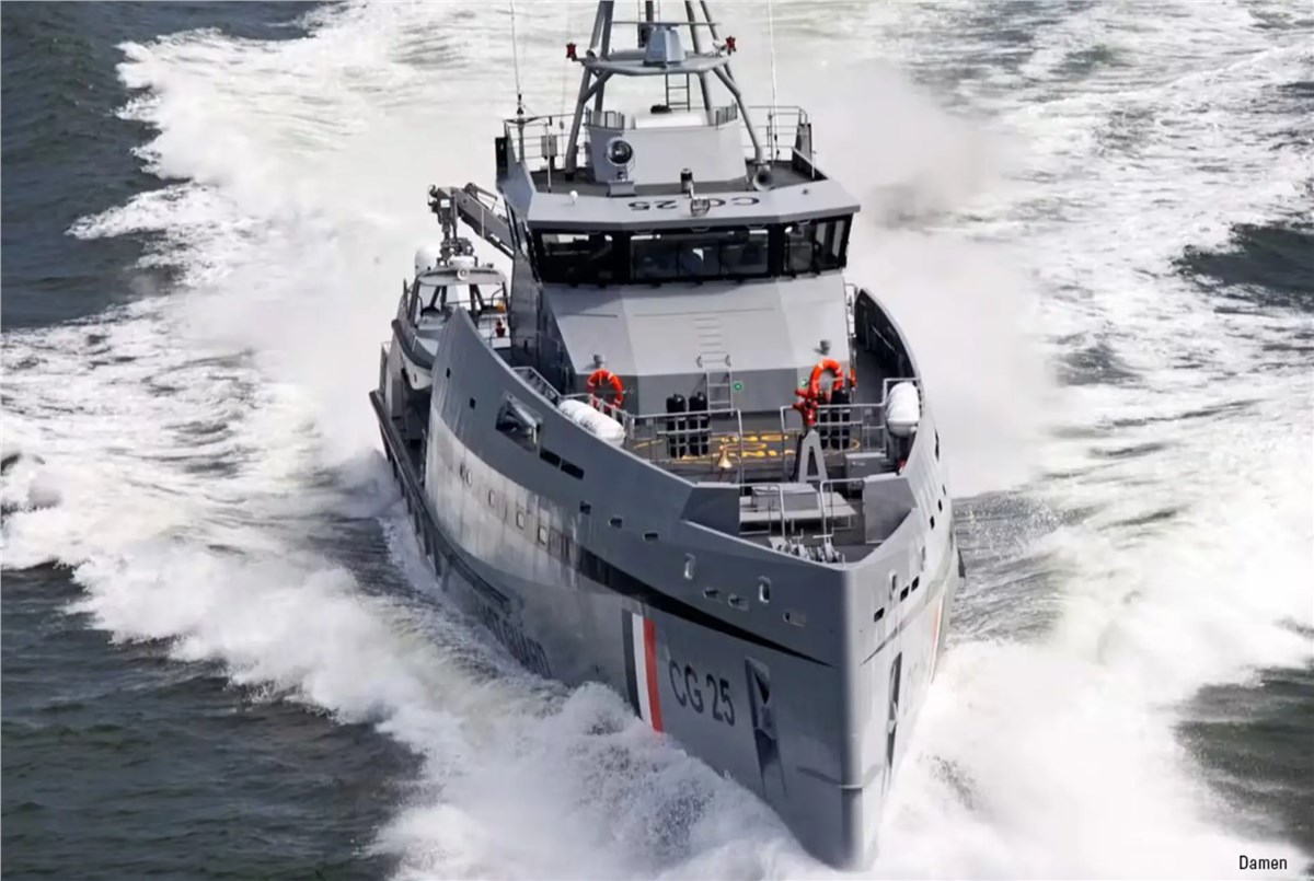 Terma Secures Landmark Naval Contract, Expanding Strategic Presence in Middle East and Africa  Terma, Damen &copy;