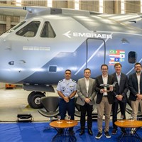 Embraer Presents KC-390 Millennium Demonstrator Aircraft With New Visual Identity