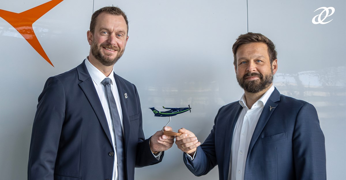VAERIDION and Deutsche Aircraft Join Forces to Advance Sustainable Regional Aviation  Vaeridion &copy;