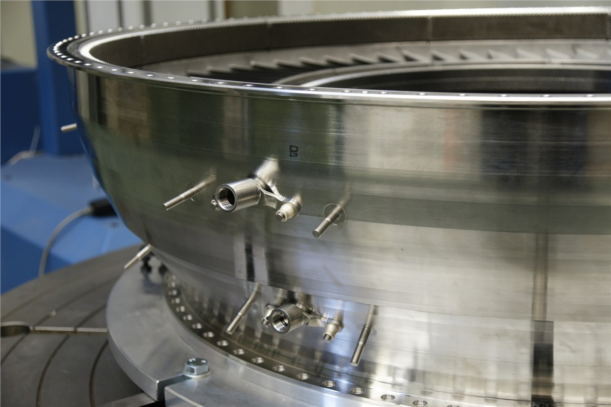 MTU Aero Engines Celebrates 5,000th Low-Pressure Turbine for the Pratt & Whitney GTFTM PW1100G-JM Engine  MTU Aero Engines &copy;