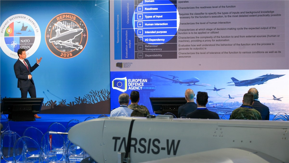 EDA, NATO Enable Real-World Testing of Unmanned Systems  European Defence Agency (EDA) &copy;