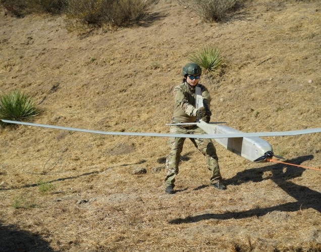 AV Enhances Puma LE with Integrated Laser Target Designator and Universal Gimbal Kit for Precision Targeting and Effortless Multi-Mission Flexibility  AeroVironment, Inc. &copy;