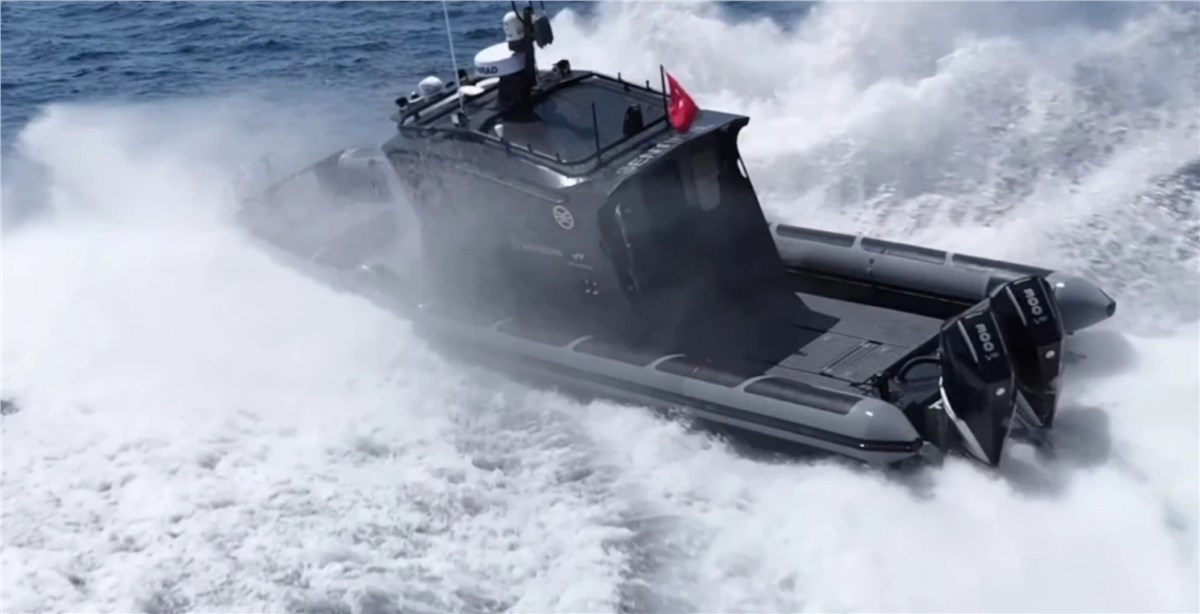 New Unmanned Naval Platform Developed With Havelsan's Advanced Autonomous Solutions Unveiled at SeaFuture 2025  Havelsan &copy;