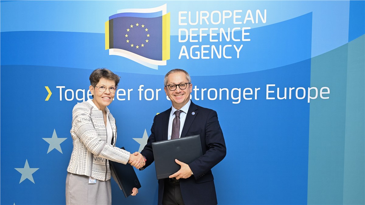 EDA and ECCC Strengthen Cooperation to Reinforce EU Cyber Defence  European Defence Agency (EDA) &copy;