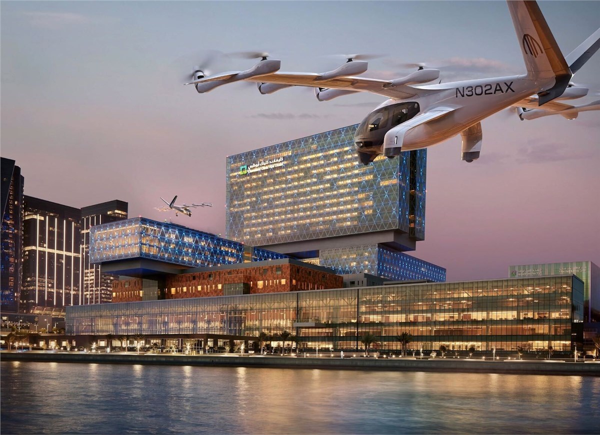 Cleveland Clinic Abu Dhabi Unveils Plans For UAE's 1st Hospital-Based Vertiport, In Partnership With Archer Aviation  Archer Aviation &copy;