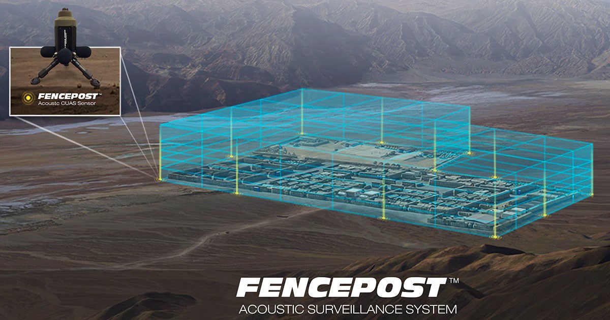 Fencepost Sensor Tackles Low-Signature Threats in Complex Terrain  General Atomics &copy;
