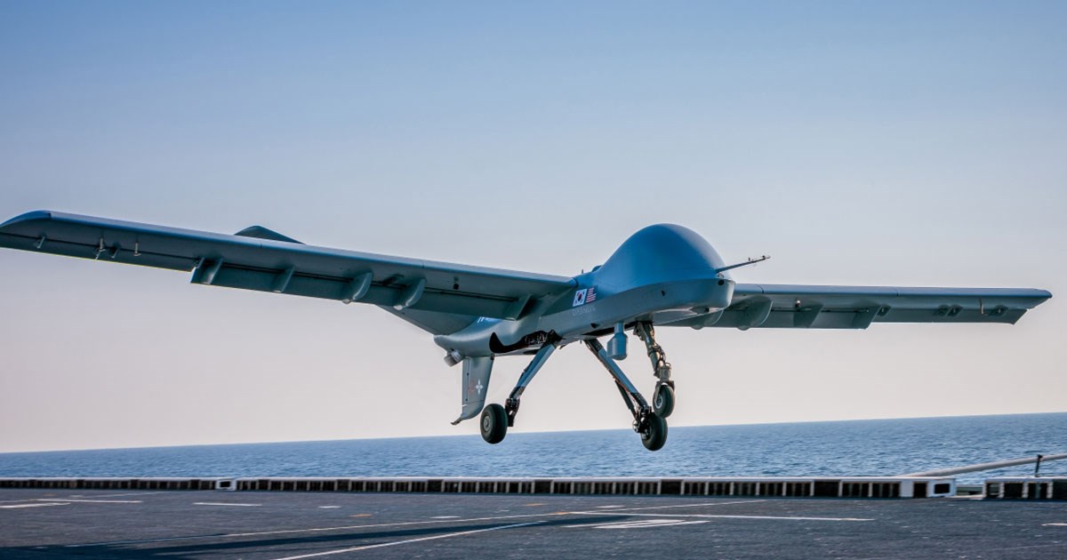 GA-ASI and Hanwha Finalize Deal To Produce Gray Eagle STOL UAS  General Atomics &copy;