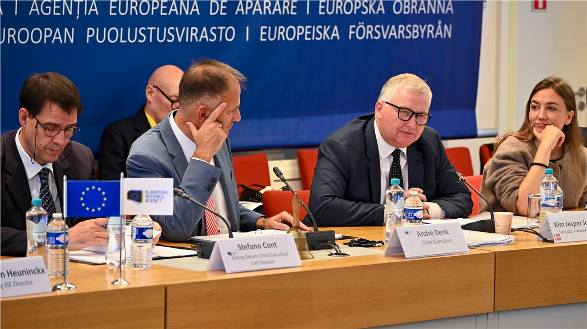 At EDA, EU Armament Directors Forge Ways to Strengthen EU Defence Industry  European Defence Agency (EDA) &copy;