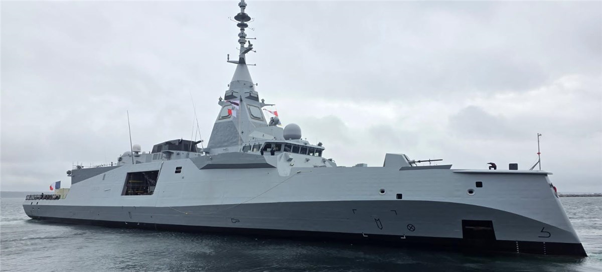 Naval Group delivers the first defence and intervention frigate  Naval Group &copy;