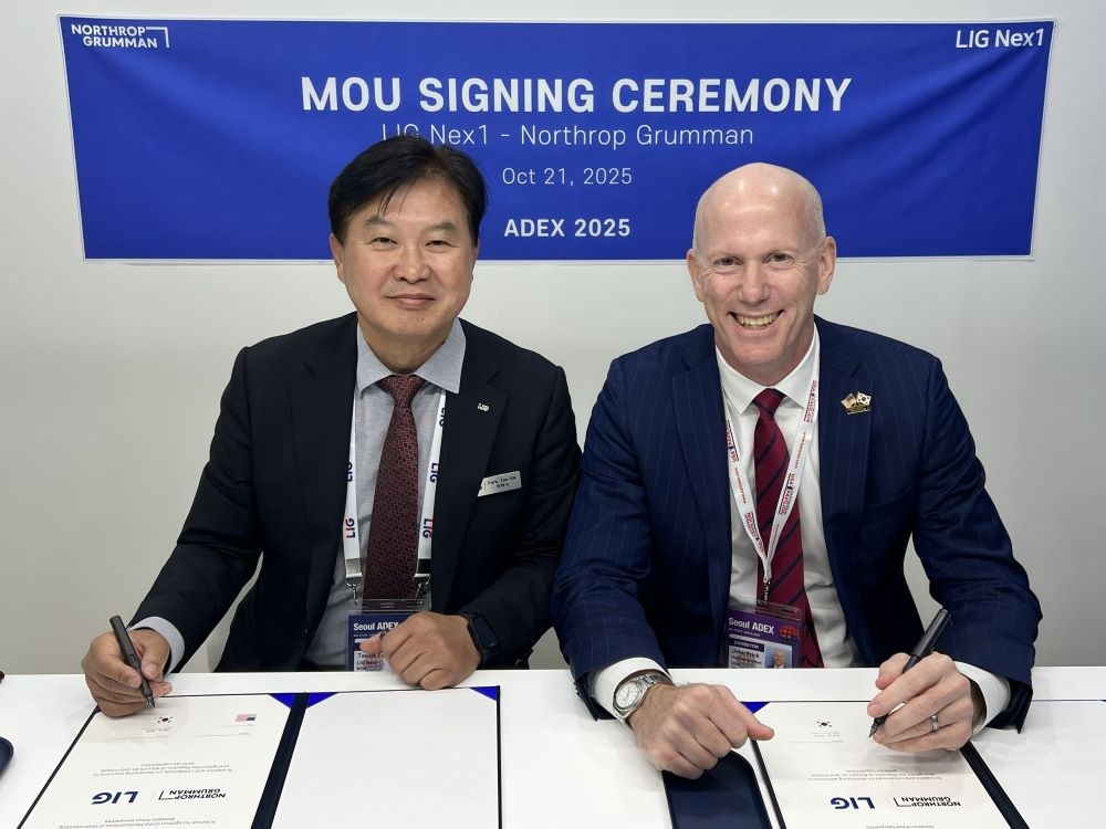NGC and LIG Nex1 Collaborate to Strengthen ROK's Air and Missile Defense Capabilities  Northrop Grumman Corporation &copy;