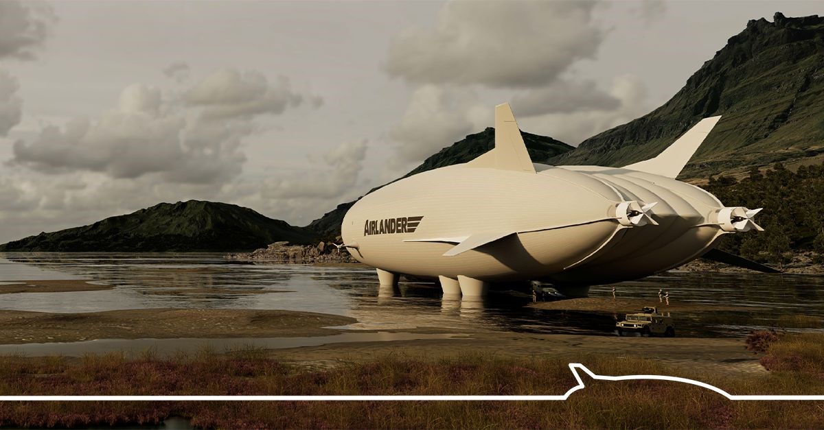 1st Military Aircraft Reservation for Airlander  Hybrid Air Vehicles (HAV) &copy;
