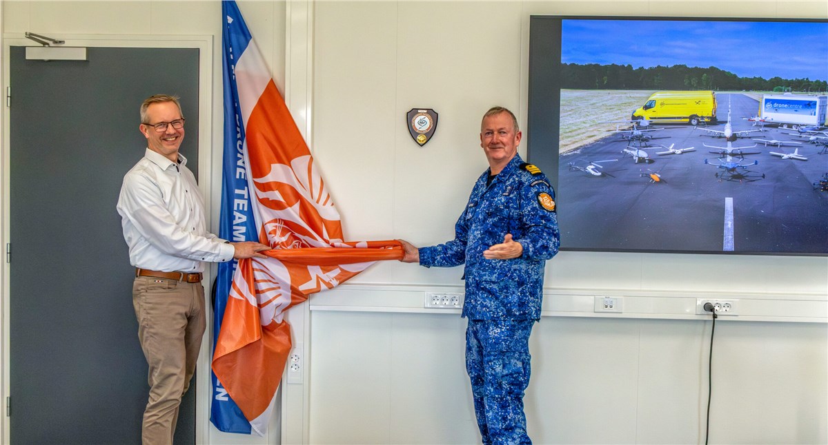 Royal Netherlands Navy Opens Innovative Drone Workplace at NLR Marknesse  NLR - Netherlands Aerospace Centre &copy;