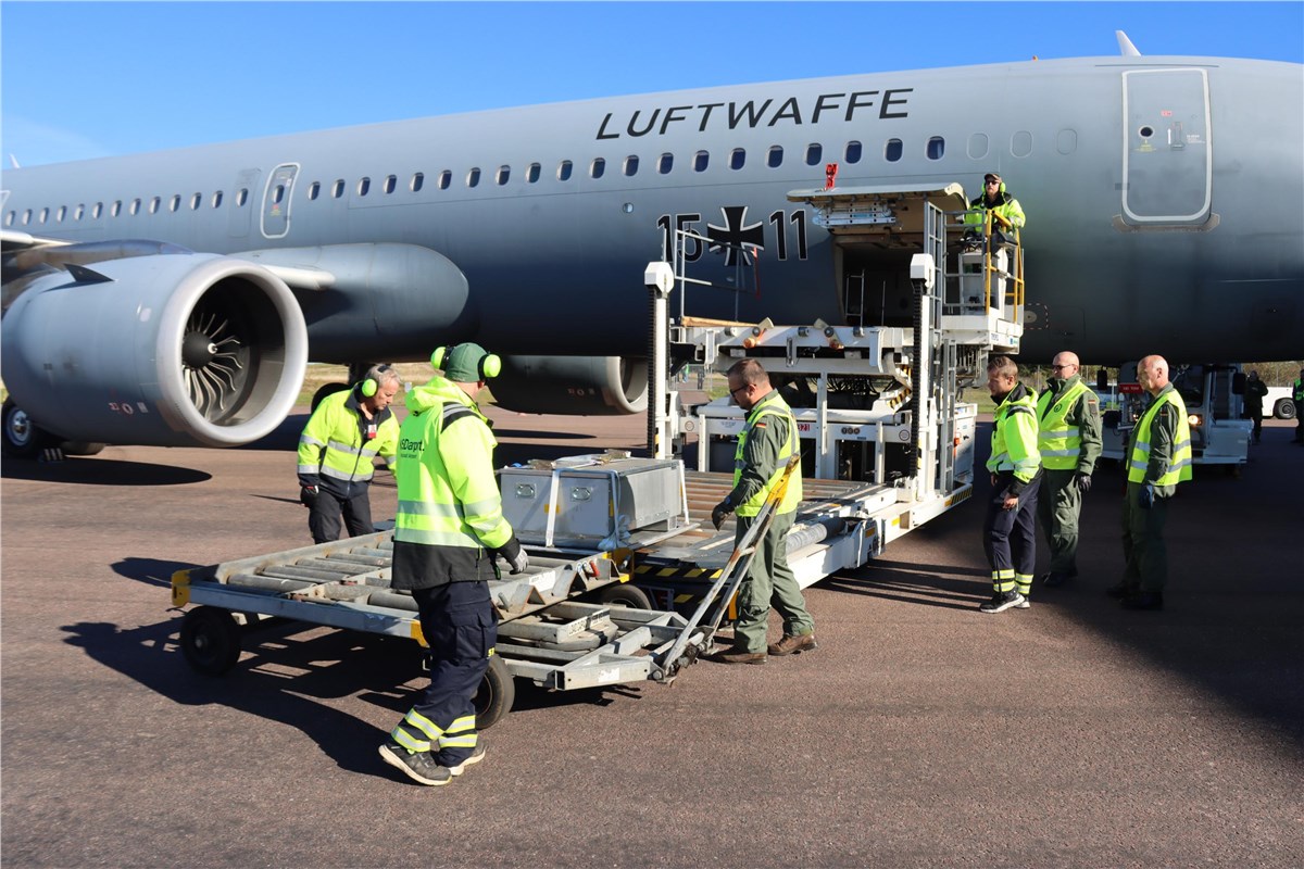 Premiere for MedEvac Role: German AAF A321LR at NATO Exercise Resilient Care  Lufthansa Technik &copy;