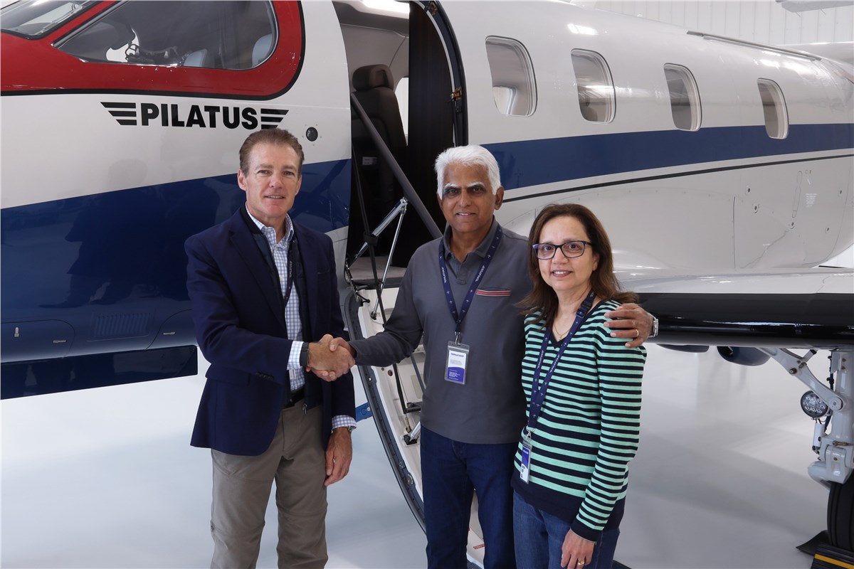 First PC-12 PRO Delivery to US Customer  Pilatus Aircraft &copy;
