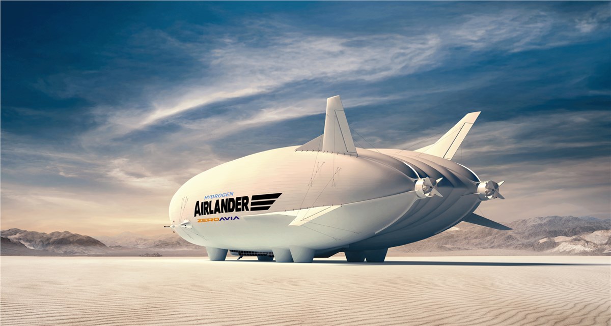 ZeroAvia and Hybrid Air Vehicles Sign Agreement to Collaborate on Zero-Emission Airlander  ZeroAvia and Hybrid Air Vehicles &copy;