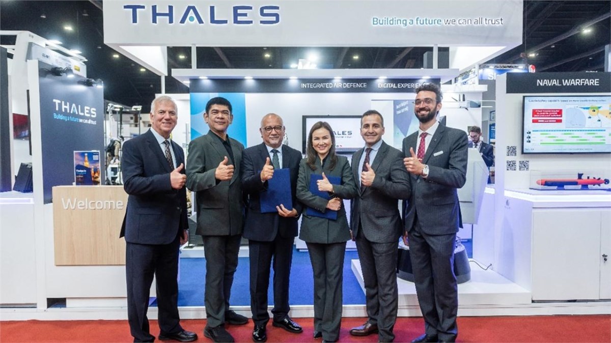 Thales to Upgrade the Royal Thai Navy's HTMS Chakri Naruebet Aircraft Carrier  Thales &copy;