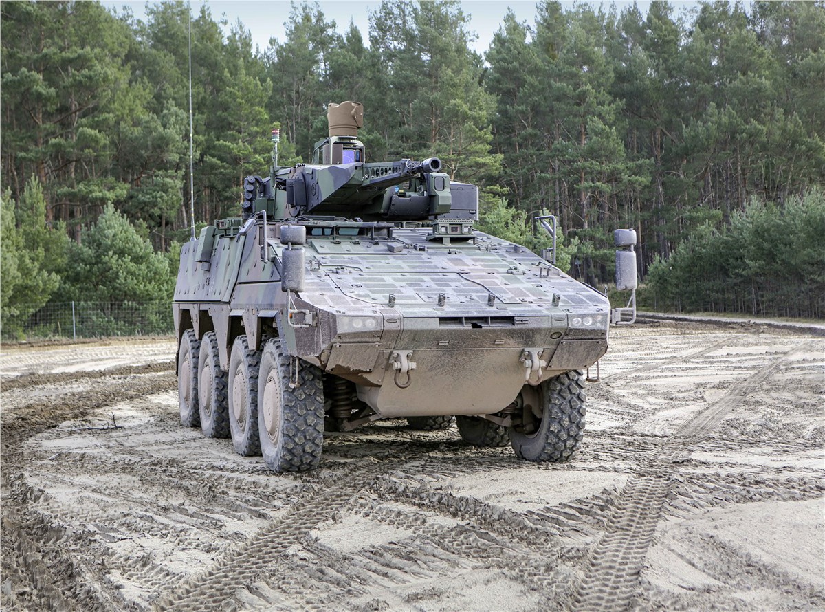 Germany and the Netherlands Procure 222 BOXER RCT 30 Wheeled IFVs  KNDS Deutschland &copy;