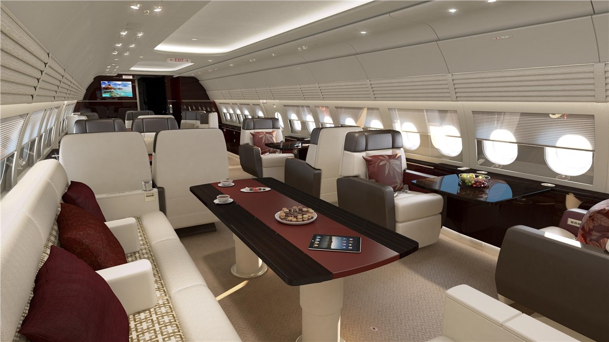 Lufthansa Technik to launch VIP cabin upgrade program for the Airbus ACJ318 Elite  Lufthansa Technik &copy;