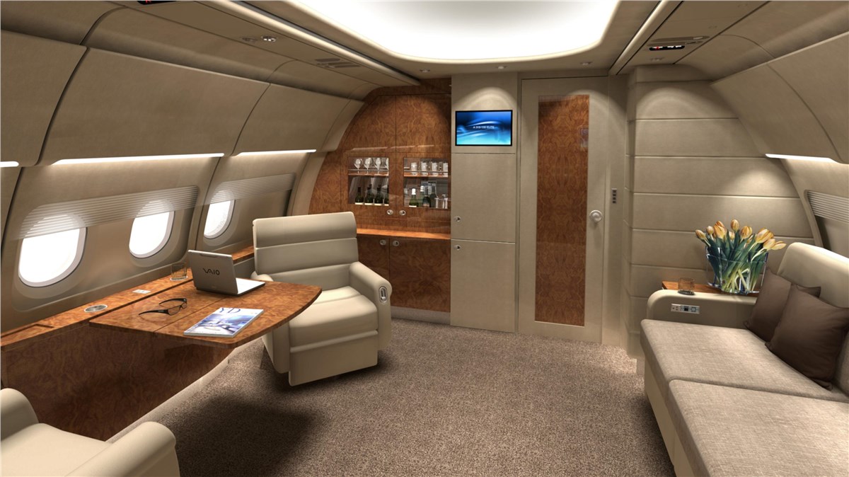 Lufthansa Technik to launch VIP cabin upgrade program for the Airbus ACJ318 Elite  Lufthansa Technik &copy;