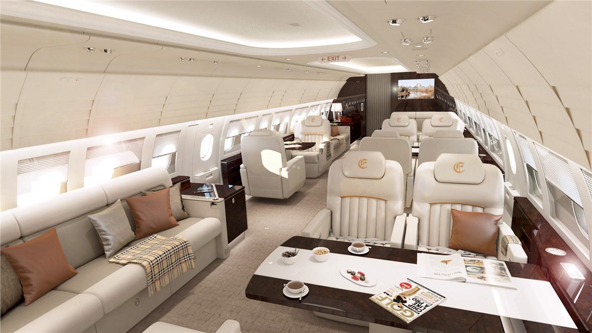 Lufthansa Technik to launch VIP cabin upgrade program for the Airbus ACJ318 Elite  Lufthansa Technik &copy;