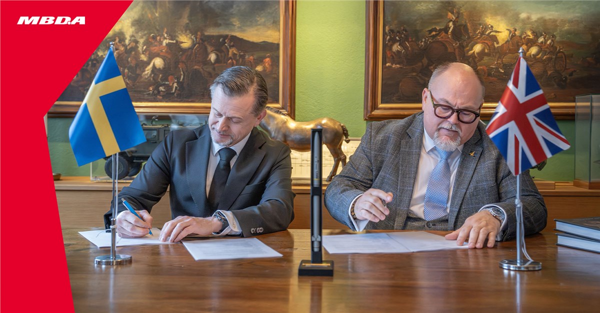 MBDA Receives New Order for CAMM from Sweden  MBDA &copy;