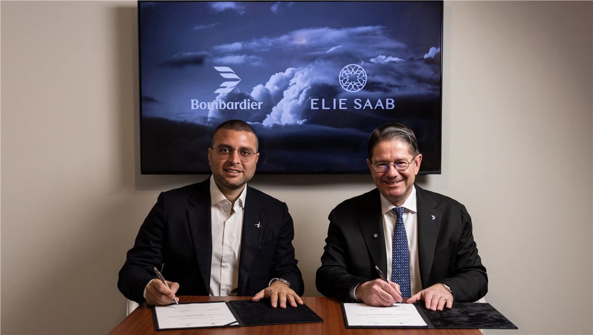 Bombardier and ELIE SAAB Announce Exclusive Collaboration to Create Uniquely Elegant Global 8000 Interior Design  Bombardier Aerospace &copy;