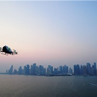 EHang EH216-S Conducts First Urban Human-Carrying Pilotless eVTOL Flights in the Middle East, Partnering with Qatar's Ministry of Transport