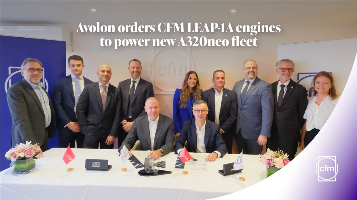 Avolon Selects CFM LEAP Engines to Power New A320neo Fleet  CFM International &copy;