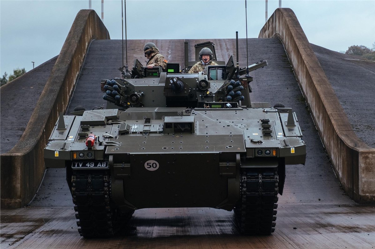 AJAX Achieves Initial Operating Capability in British Army  General Dynamics Land Systems (GDLS) &copy;