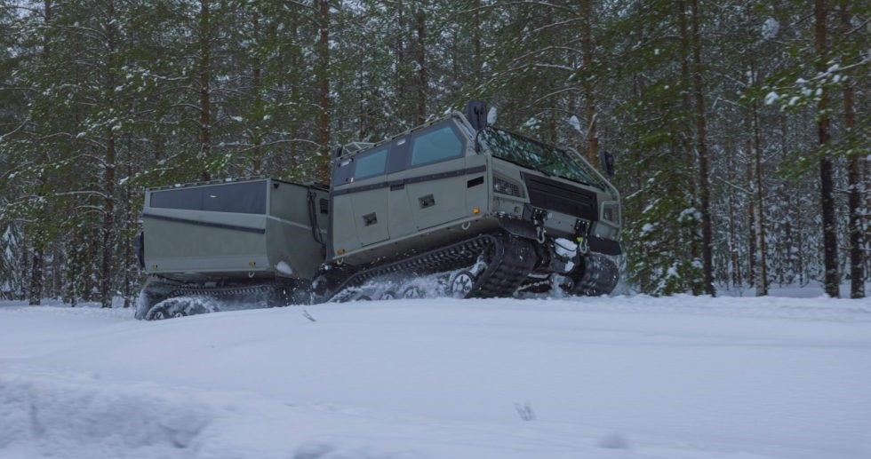 GDLS teams with BAE Hagglunds for Canada's Domestic Arctic Mobility Enhancement Project  General Dynamics Land Systems (GDLS) &copy;