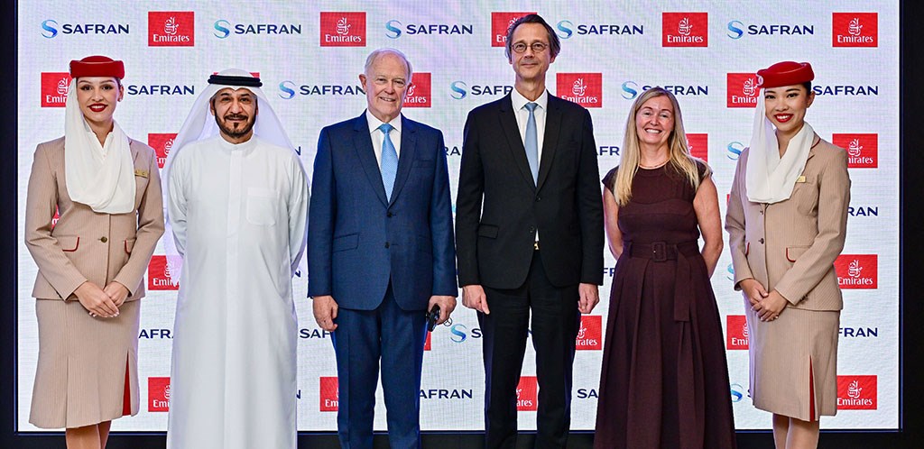 Emirates and Safran Sign MoU to Bring Manufacturing and Seat Assembly Unit to Dubai  Safran S.A. &copy;