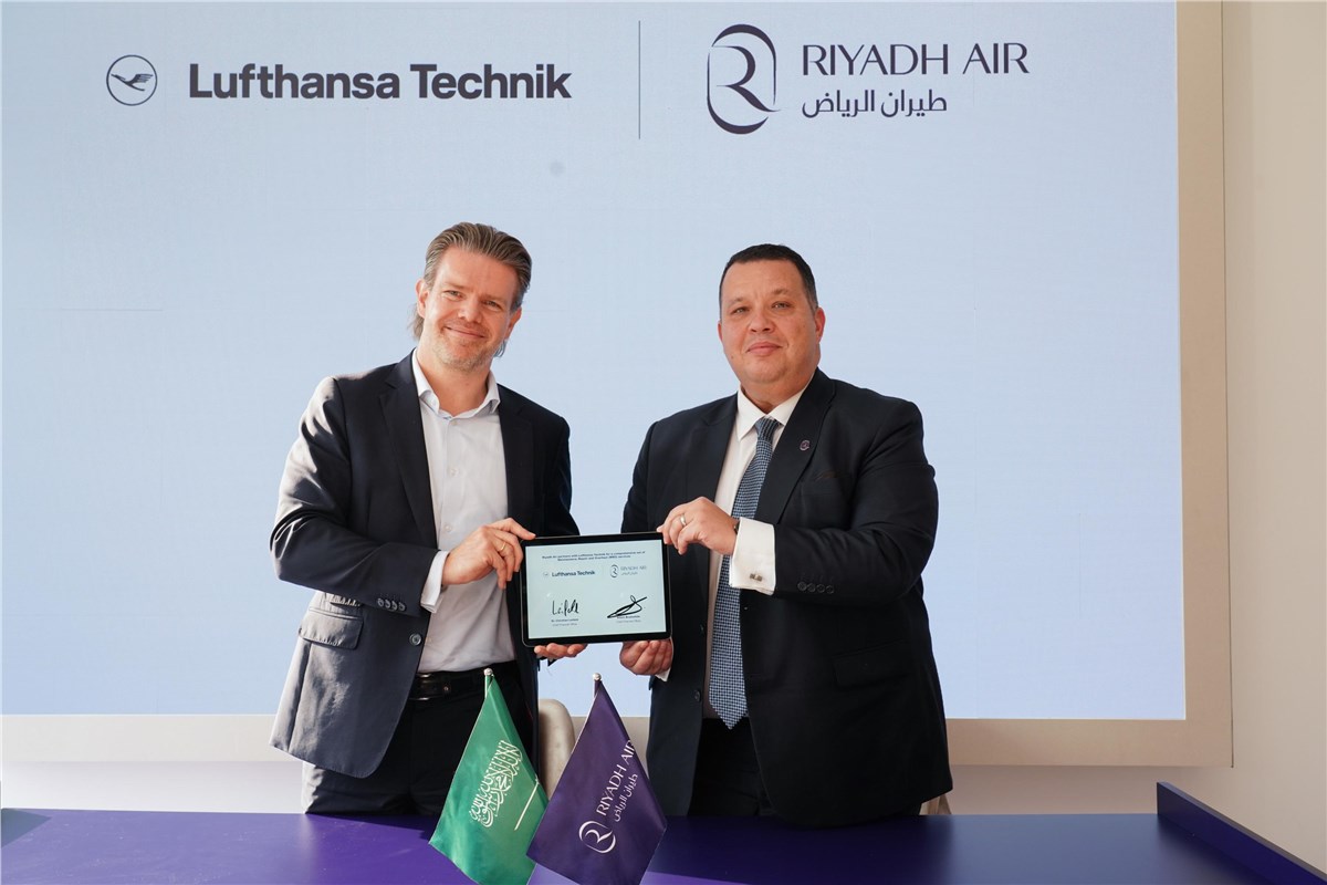 Strong Partnership for Great Ambitions: Riyadh Air Teams Up With Lufthansa Technik  Lufthansa Technik &copy;