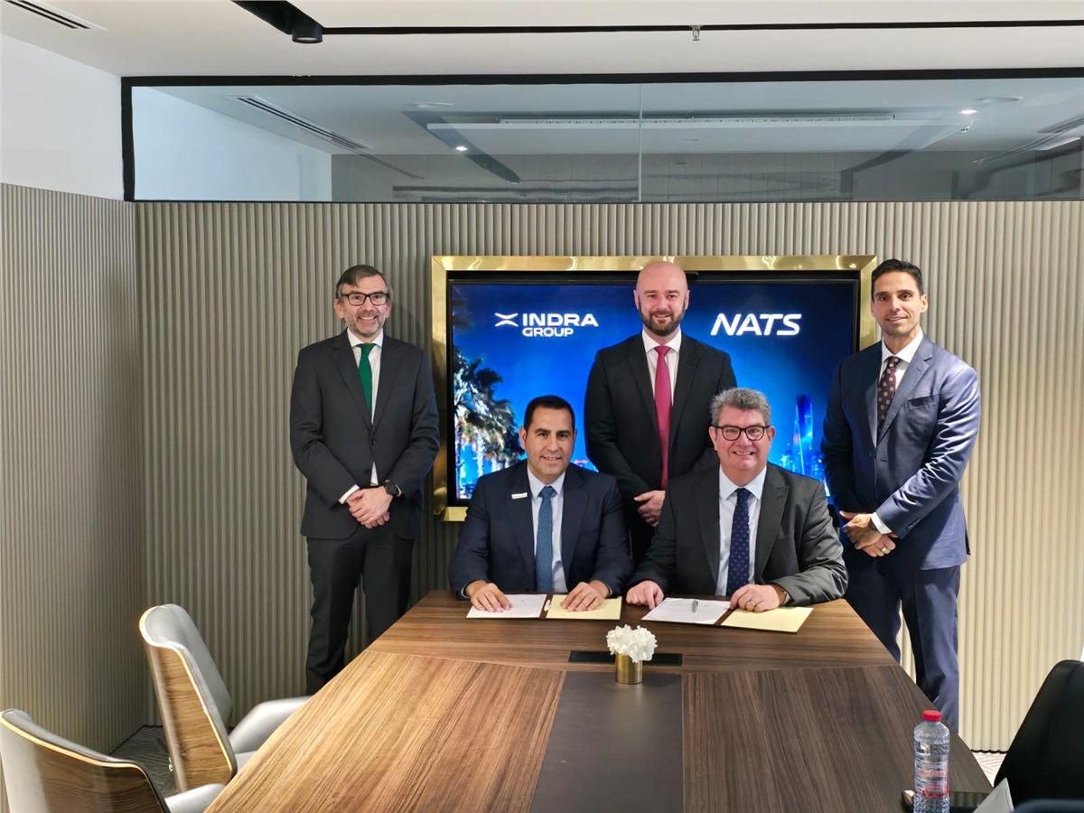 NATS and Indra Group Sign MoU to Develop Digital Airport Tower Systems Joint Venture  Indra &copy;
