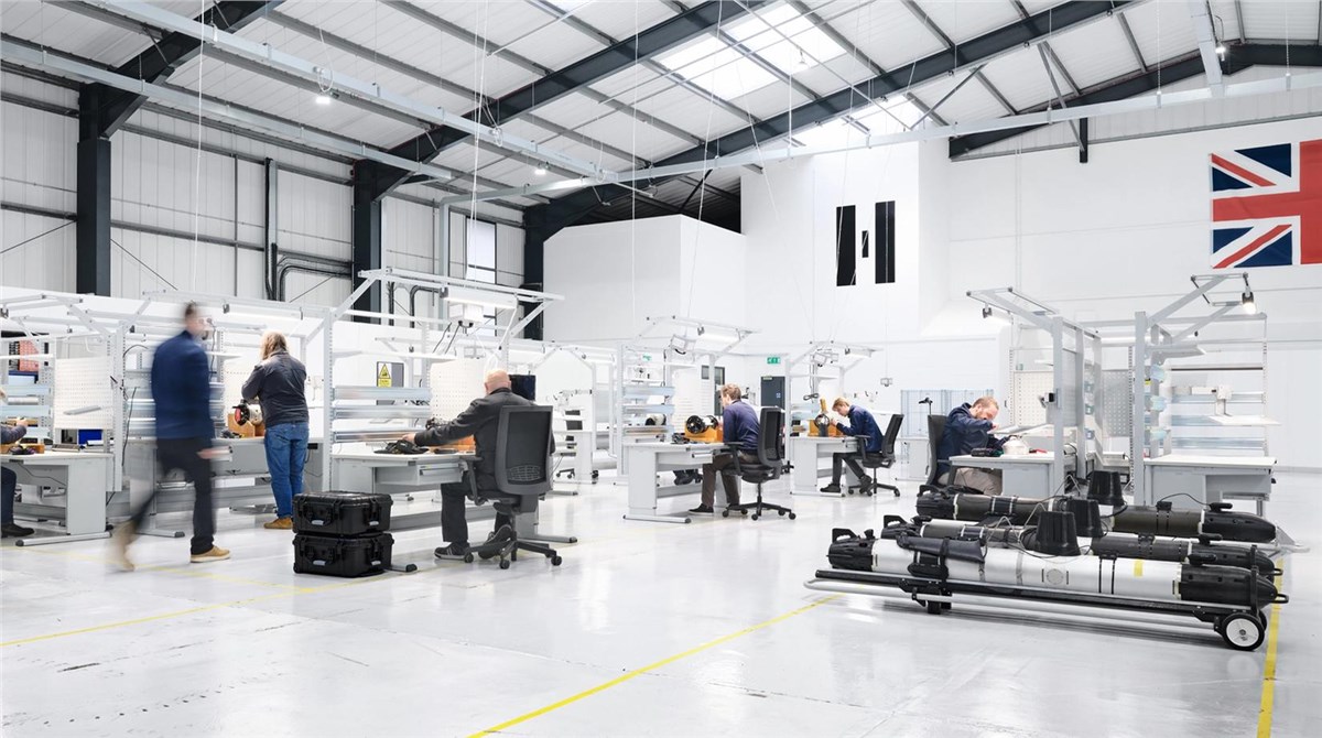 Helsing Opens its 1st UK Resilience Factory in Plymouth to Build AI-Enabled Submarine-Hunters  Helsing &copy;