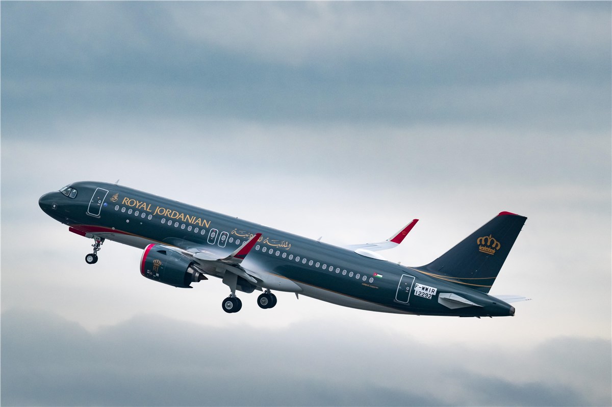 Avolon Leases 2 A321neos to Royal Jordanian Airlines  Avolon &copy;