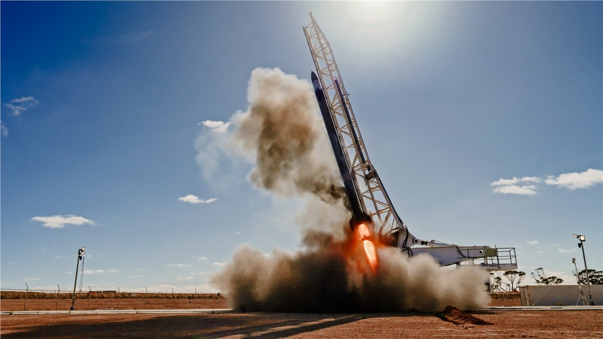 AtSpace Conducts Successful Launch of Australian-Made A01 Rocket at the Southern Launch Koonibba Test Range  Southern Launch &copy;