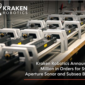 Image - Kraken Robotics Announces $12M in Orders for  Synthetic Aperture Sonar and Subsea Batteries
