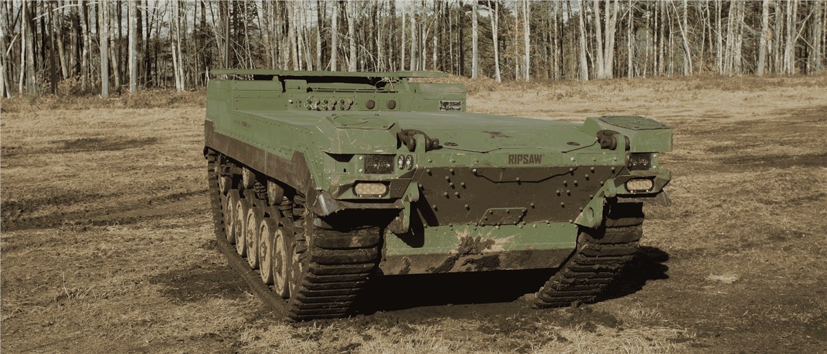 1st European RIPSAW M3 Robotic Ground Vehicle Sold to Sweden   Textron Systems &copy;