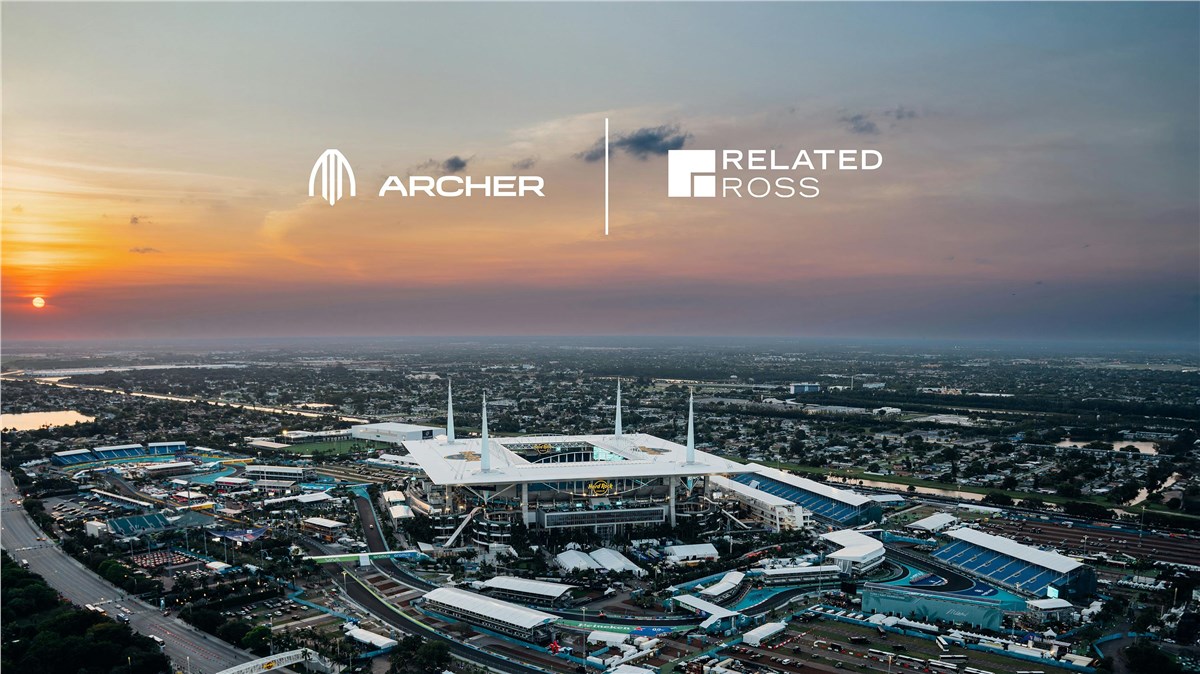 Archer Reveals Plans for Miami Air Taxi Network Featuring Partnerships With Related Ross and Magic City Innovation District  Archer Aviation &copy;