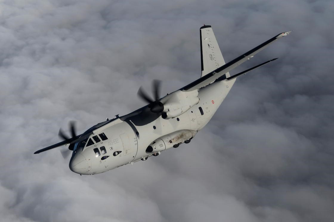 Multi-Year Contract Providing the Italian AF With Logistics Support for C-27J Aircraft and Simulation  Leonardo &copy;