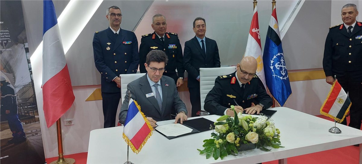 Naval Group and the Egyptian Navy Are Extending Their Collaboration for In-service Support of the Fleet  Naval Group &copy;