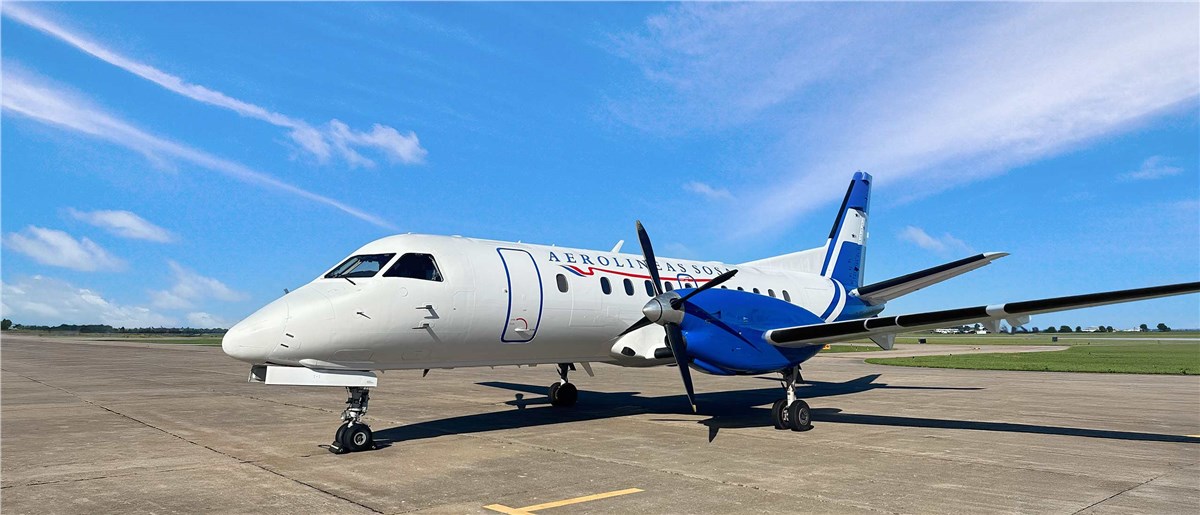 Jetstream Delivers 3rd Saab 340B to Aerolineas Sosa  Jetstream Aviation Capital &copy;