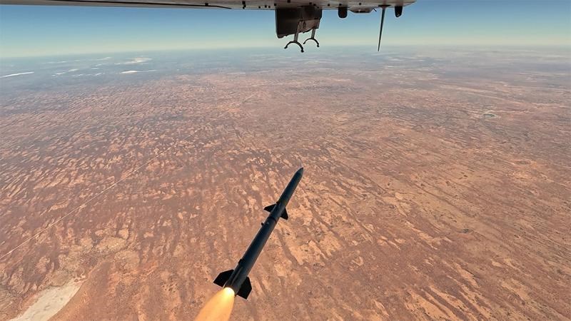 Ghost Bat Hits the Mark Mid-air   MoD Australia &copy;