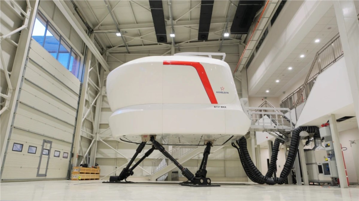 New B737 MAX-8 Simulator Agreement Between HAVELSAN and BOEING  Havelsan &copy;