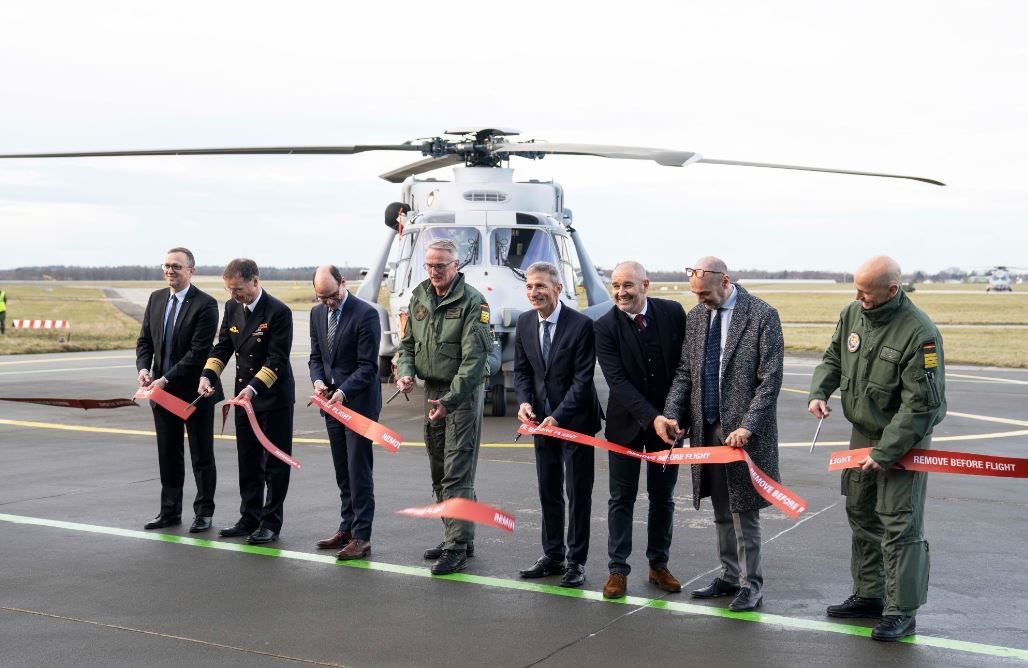 1st NH90 Sea Tiger Delivered to the German Navy  NHIndustries &copy;
