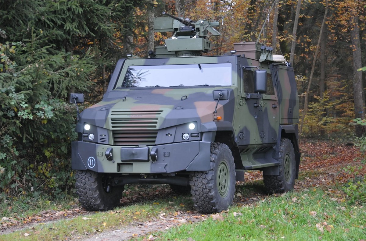 GDELS Receives Major Order to Provide Further EAGLE Vehicles for the German Bundeswehr  General Dynamics European Land Systems (GDELS) &copy;