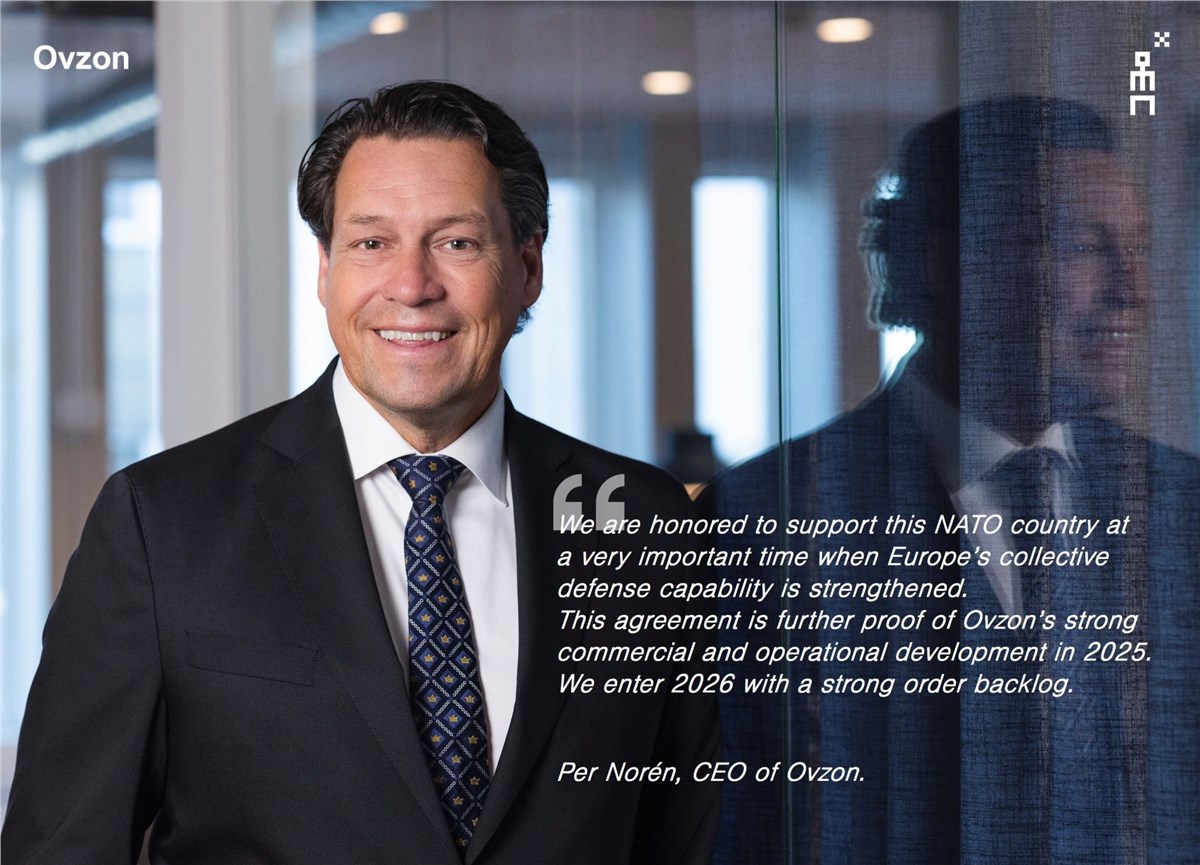 Ovzon has Signed an Agreement of 240 MSEK With European NATO Customer  Ovzon &copy;