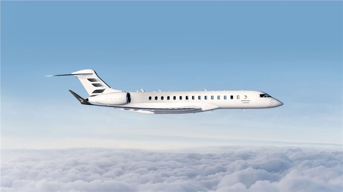 Bombardier Global 8000, World's Fastest Business Jet, Receives US FAA Certification  bom &copy;