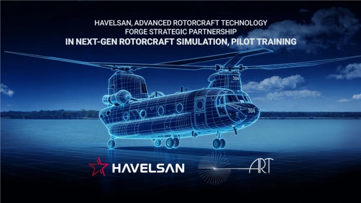 HAVELSAN, Advanced Rotorcraft Technology Forge Strategic Partnership in Next-Gen Rotorcraft Simulation, Pilot Training  Havelsan &copy;