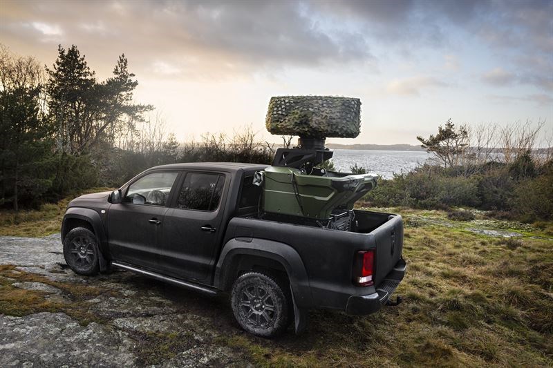 Saab Receives Giraffe 1X Radar Order from Sweden  Saab AB &copy;